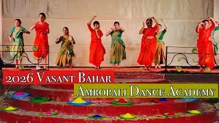 Thumbnail: 2026 Vasant Bahar | Aindri’s Performance | Amropali Dance Academy | Kolkata 