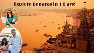 Thumbnail: 🌅 2025 Banaras Vlog | Kashi Vishwanath, Ganga Aarti, Street Food & Saree Shopping! 🙏🏻