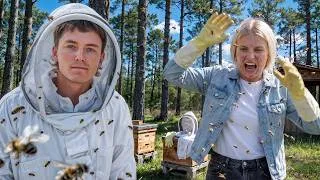 Thumbnail: Surprising My Wife With 40,000 Bees!