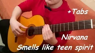 Thumbnail: Smells like teen spirit - Nirvana - Fingerstyle guitar (With Tabs)