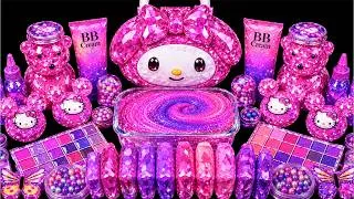 Thumbnail: PINK vs PURPLE SLIME 🎀 30 Minutes Satisfying Slime Video, Mixing Random Things | Tana Slime ASMR