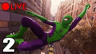 Thumbnail: 🔴 HOPE YOU ARE NOT AFRAID OF SPIDERS!!! - Part 2 || MARVEL'S SPIDERMAN - MAIN STORY