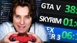 Thumbnail: I Speedran Every Game in My Steam Library