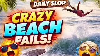 Thumbnail: Funny Beach Fails #funnyfails #beachmusic 😂 