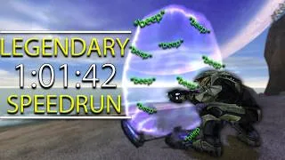 Thumbnail: [WR] Halo CE in 1:01:42 | Legendary Speedrun |