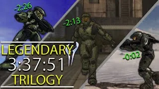 Thumbnail: [WR] Halo Trilogy in 3:37:51 | Legendary Speedrun |