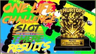 Thumbnail: Community Challenge Results: Murtop one life challenge.