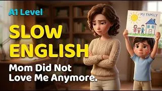 Thumbnail: Mom Did Not Love Me Anymore | Easy English Story (A1 Level)