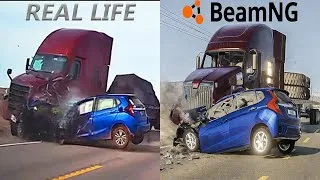 Thumbnail: Accidents Based on Real Life Incidents | Beamng.drive || #01