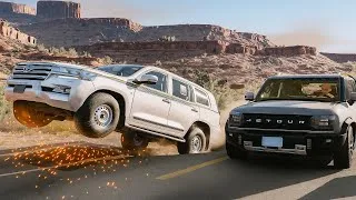 Thumbnail: Road Potholes and Bumps Crashes [02]🚧🔥 BeamNG.Drive