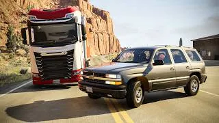 Thumbnail: Realistic Crossroad Car Crashes [02] 🔥 [BeamNG Drive]