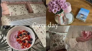 Thumbnail: ‏A Slow Living Day at Home 🌸| Cozy Morning Routine, Coffee, Pancakes & Home Decor Vlog ☕️
