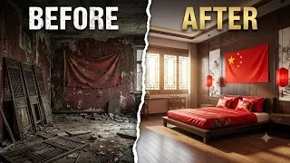 Thumbnail: Abandoned Around the World: Satisfying Time-Lapse Renovation (AI ASMR) 🔨