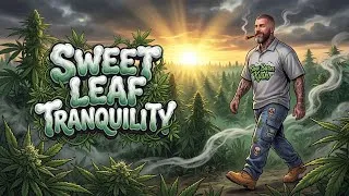 Thumbnail: 🌿 **Sweet Leaf Tranquility – SlowBurnKush | Deep 420 Music 💚**