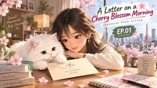 Thumbnail: A Letter on a Cherry Blossom Morning 🌸 | Japanese Slow Living | EP.01
