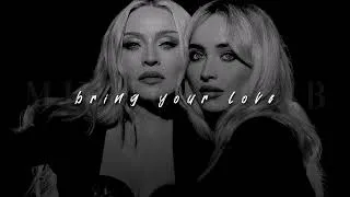 Thumbnail: Madonna + Sabrina Carpenter, Bring Your Love | slowed + reverb |