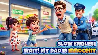Thumbnail: Dad Was ACCUSED of Stealing... Then Maya Found the SHOCKING Proof! 😱📸 | Slow English Story