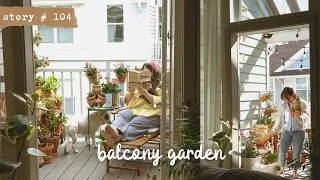 Thumbnail: Creating a Small Balcony Garden Oasis | Culinary Herbs and Flowers | Apartment Balcony Gardening