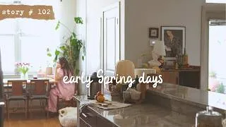 Thumbnail: Slow Living in My Thirties | Early Spring Days | Cozy Silent Vlog | New England | Connecticut