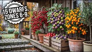 Thumbnail: 15 Dwarf Fruit Trees and Shrubs perfect ZONE 6 To 9