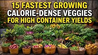 Thumbnail: 15 Vegetables That Thrive In Containers More Than Garden, Calorie Dense