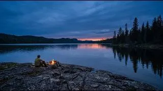 Thumbnail: Alone on a Remote Island 🌅 Building a Shelter, Fishing and Watching the Sunset