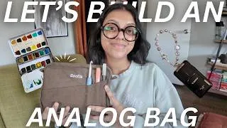 Thumbnail: want to stop doomscrolling? make an analog bag (with me!) 🧶