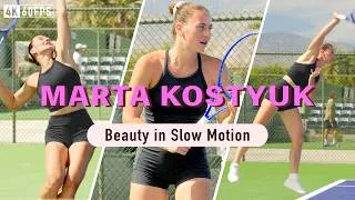 Thumbnail: Just Marta Kostyuk Slow Motion Serve… Can't Stop Watching (4K)