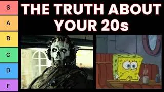 Thumbnail: Truths No One Tells You In Your 20s (Tier List)