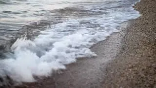 Thumbnail: [10 Hours] Gentle Beach Waves in Close Up SLOW MO - Video & Audio [1080HD] SlowTV