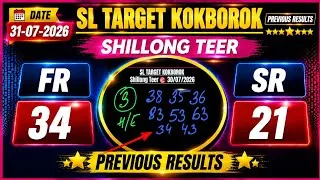 Thumbnail: Date__31_07_2026 Shillong Teer Kokborok formula|Teer Target 🎯