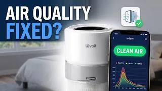 Thumbnail: I tested the Levoit Eleva 300X Review | Best Budget Air Purifier for Bedrooms?