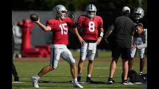 Thumbnail: Fernando Mendoza throws critical Redzone interception in Texans joint practice