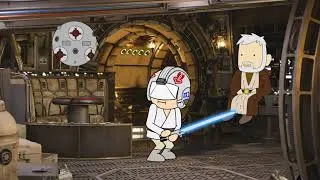 Thumbnail: The Unfortunate Adventures of Luke & Obi Wan (STAR WARS PARODY)