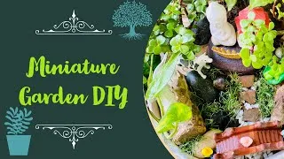Thumbnail: Miniature Garden DIY | DIY Miniature Fairy Garden | Natural Miniature Fairy Garden