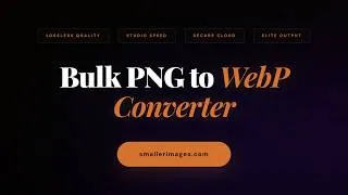 Thumbnail: Bulk PNG to WebP Converter — Free, Browser-Based | Smaller Images