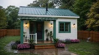 Thumbnail: Modern Tiny House Design | Cozy 1 Bedroom Small Home with Floor Plan