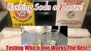 Thumbnail: Which Cleans The Best? Super Washing Soda Or Borax- Granny’s Secret For Clean Dish Rags! 