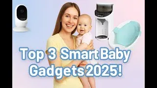 Thumbnail: 3 Genius Parenting Gadgets Every Mom Needs in 2025! 🍼✨