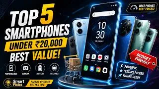 Thumbnail: 👉 Top 5 Best Smartphones Under 20,000 🔥 | Smart Picks