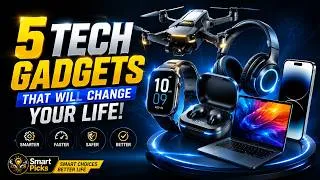 Thumbnail: Top 5 Smart Gadgets You Didn’t Know You Needed! 😲