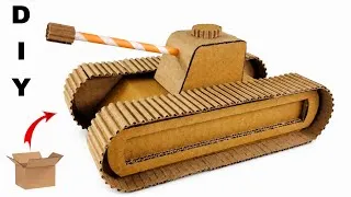 Thumbnail: DIY Cardboard Battle Tank | Amazing Cardboard Tank Craft at Home#carboardcraft 