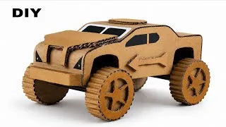 Thumbnail: DIY amazing Carboard monster Car making | Carboard craft ideas #carboardcraft 