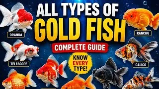 Thumbnail: 🐠 All Types of Goldfish | Complete Goldfish Guide 2026 | 25+ Goldfish Varieties Explained