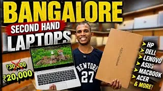 Thumbnail: Bangalore Second Hand Laptop Starts ₹20000 🔥 | Cheapest Wholesale laptop MacBook Second Hand Market 