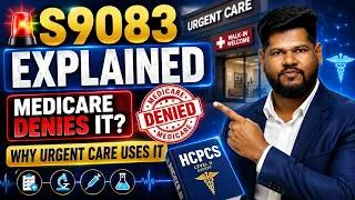 Thumbnail: HCPCS S9083 Explained|Medicare Coverage, Denials S9088 Comparison Billing Guidelines #medicalcoding