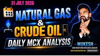 Thumbnail: NATURAL GAS CRUDE OIL TODAY ANALYSIS l 29 JULY 2026 l आज किस तरफ फटेगा बाजार? #mcxnaturalgas