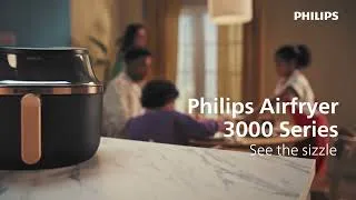 Thumbnail: Airfryer with dehydration and fermentation functions | Philips iarfryer NA342 | 7.2 Ltr | #airfryer