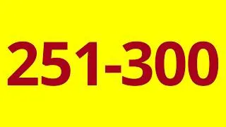 Thumbnail: Learn English Numbers 251–300 | Listen and Repeat with Audio