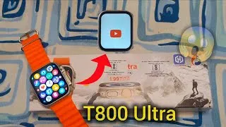 Thumbnail: How to open youtube ✅️ in t800 ultra smart watch 😱 #viral #videoviral #smartwatch 
